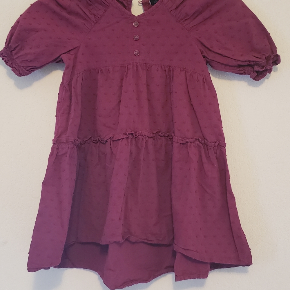 Art‎ Class Purple Kids Dress